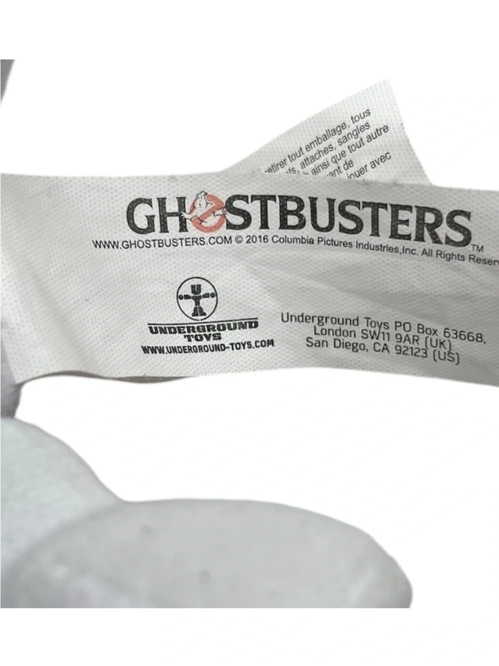 Ghostbusters Marshmallow Man Toy plush Doll